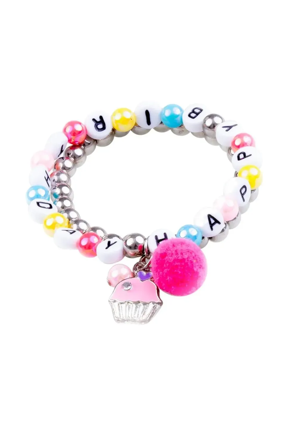 Great Pretenders Happy Birthday braccialetti bambina set 2 pezzi