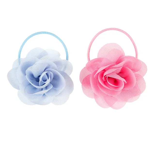Souza Xia Flower elastici capelli 2 pz multicolore delicati