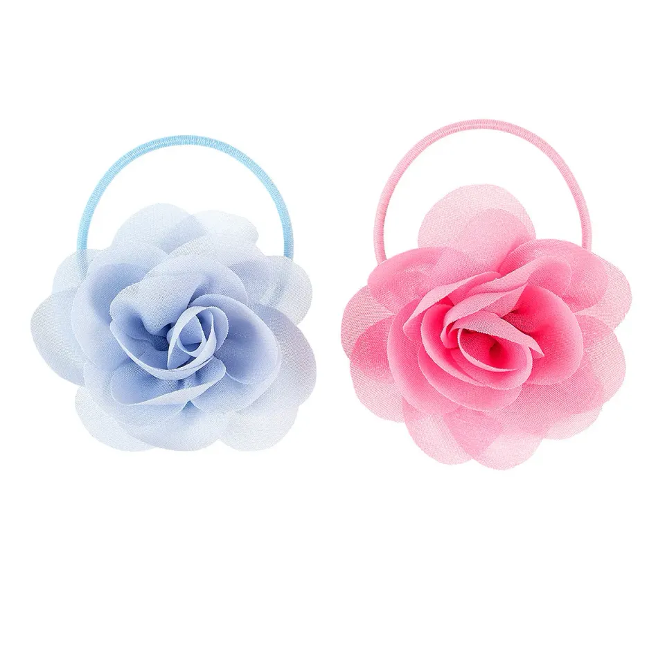Souza Xia Flower elastici capelli 2 pz multicolore delicati