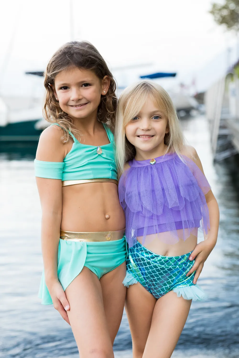 Great Pretenders Arabian Princess costume bagno bambina due pezzi UPF50