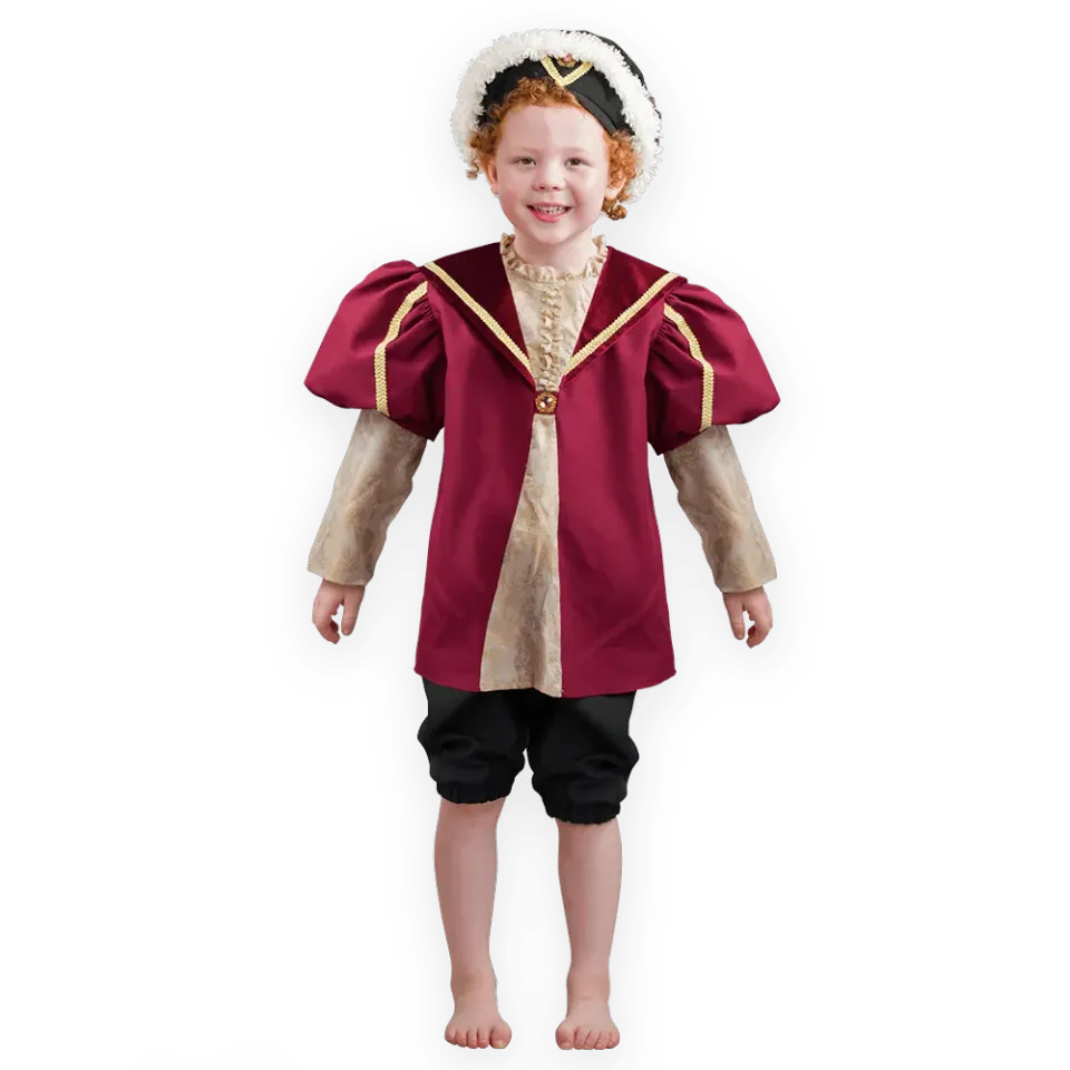 PRETEND TO BEE Costume Enrico VIII bambino tunica