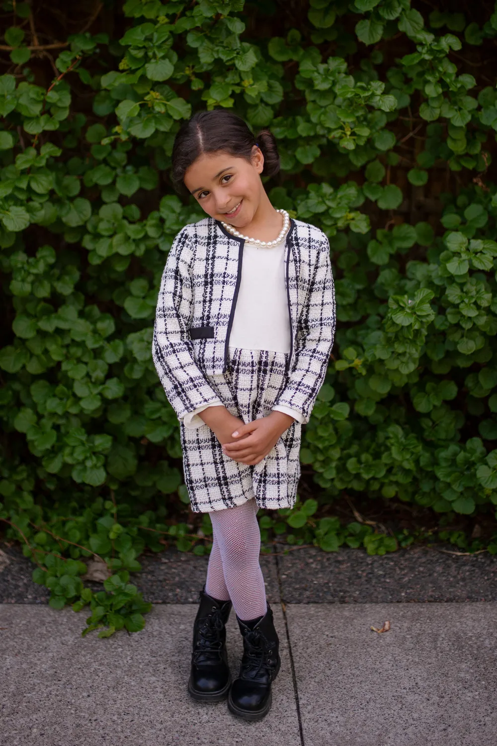 Great Pretenders Coco Fashionista vestito giacca perle bimba