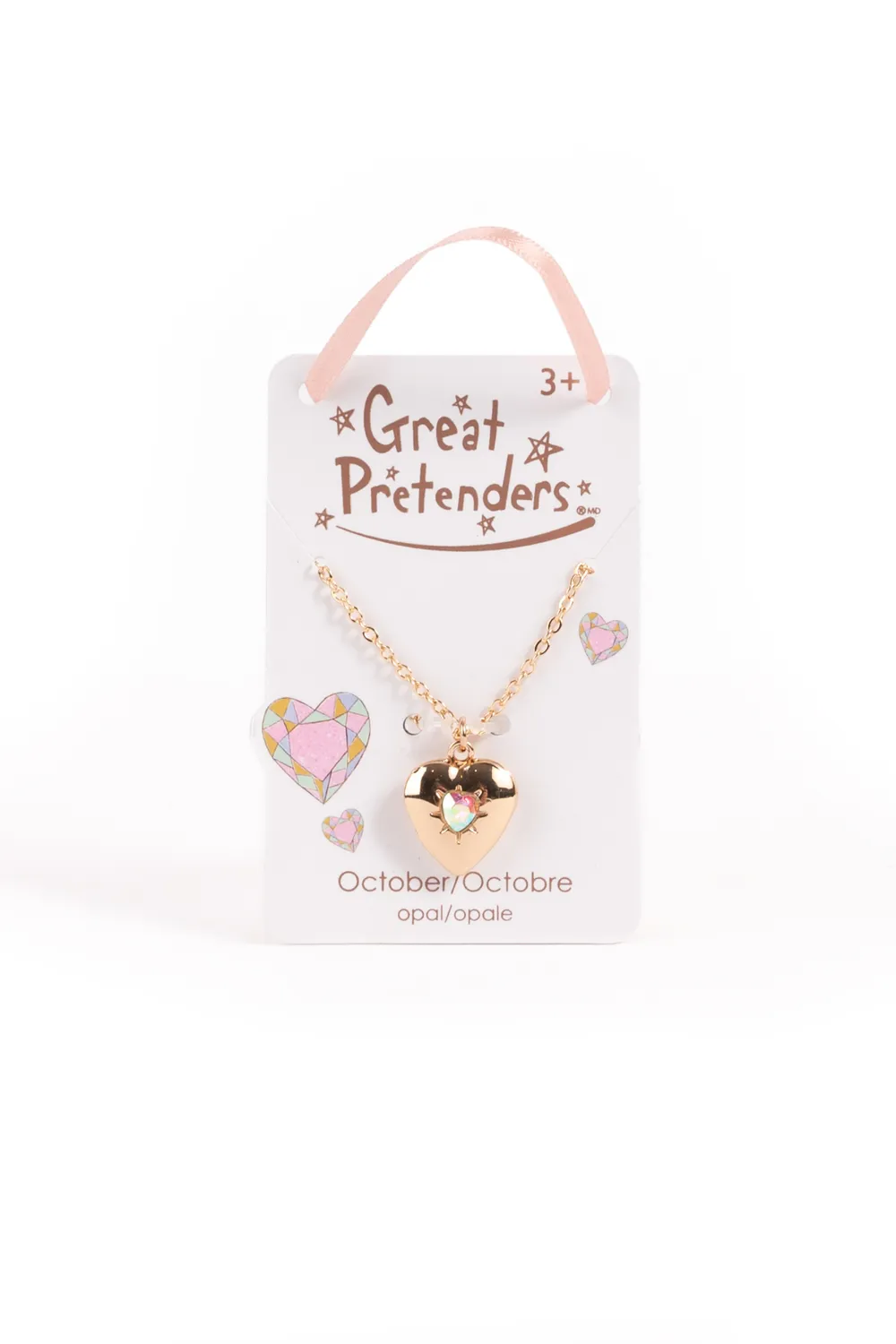 Great Pretenders Birthstone Heart Collana Ciondolo Cuore