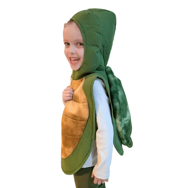 PRETEND TO BEE Turtle Costume costume tartaruga con cappuccio