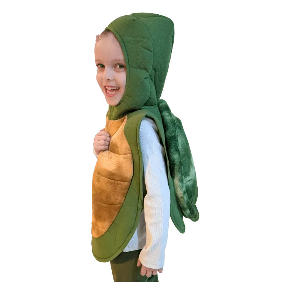 PRETEND TO BEE Turtle Costume costume tartaruga con cappuccio