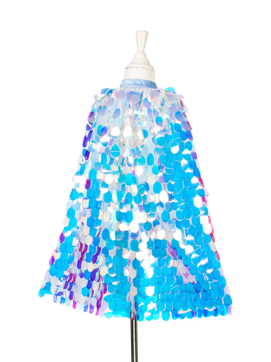 Souza! Lorelie mantello principessa bambina glitter blu