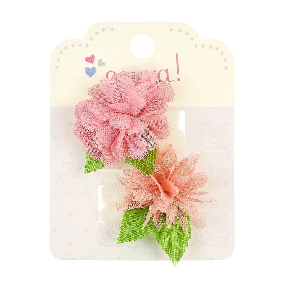 Souza Annemijn Flower elastici capelli rosa 4 pezzi