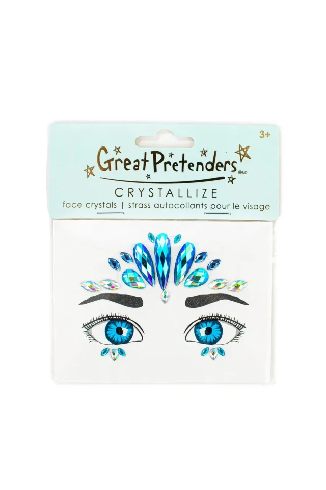 Great Pretenders Face Crystals adesivi viso strass costume