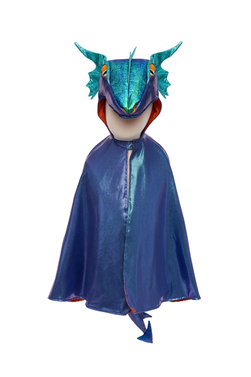 Great Pretenders Metallic Dragon mantello drago bambina