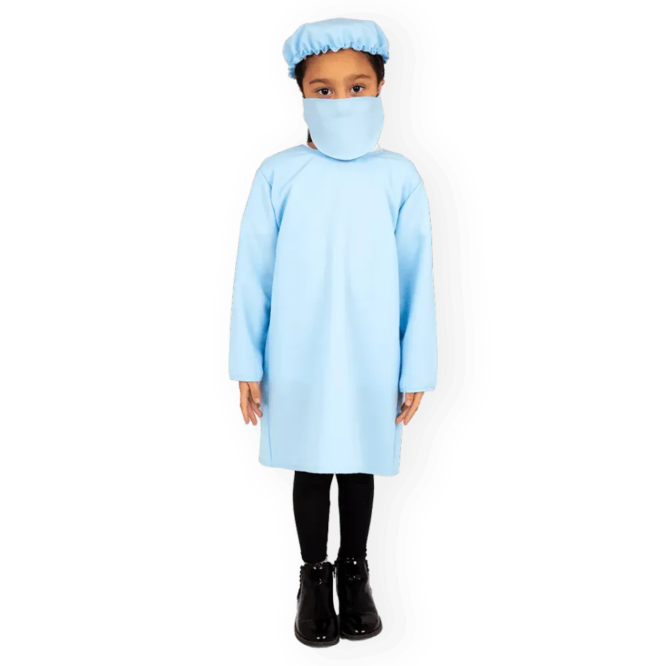 Pretend to Bee Surgeon costume chirurgo azzurro
