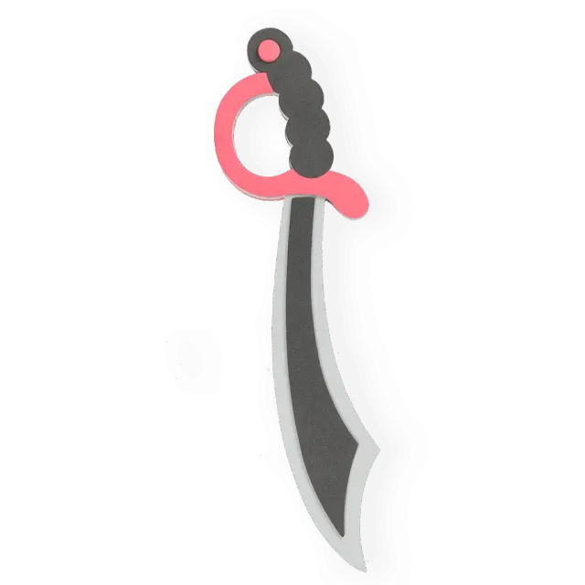 PRETEND TO BEE Pirate Cutlass spada pirata morbida