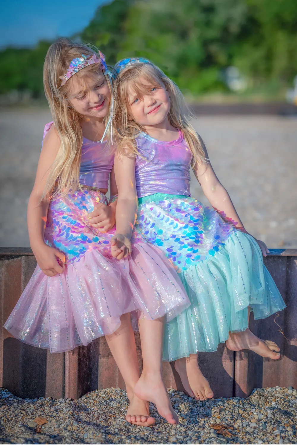 Great Pretenders Bling Bling Mermaid set gonna e molletta