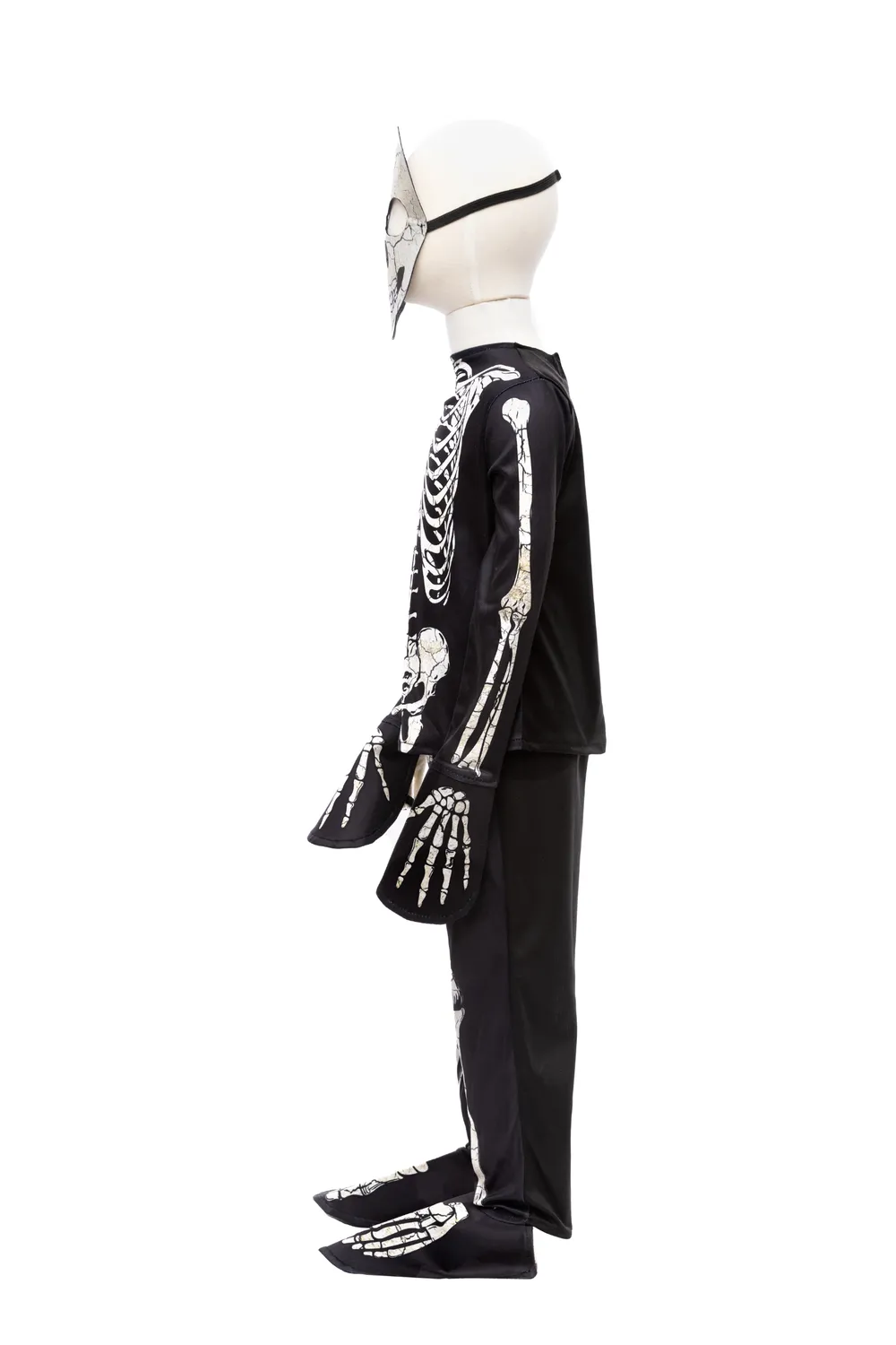 Great Pretenders Glow in the Dark costume scheletro 3 pezzi