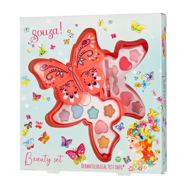 Souza! Butterfly cofanetto trucco multicolore 1 scatola