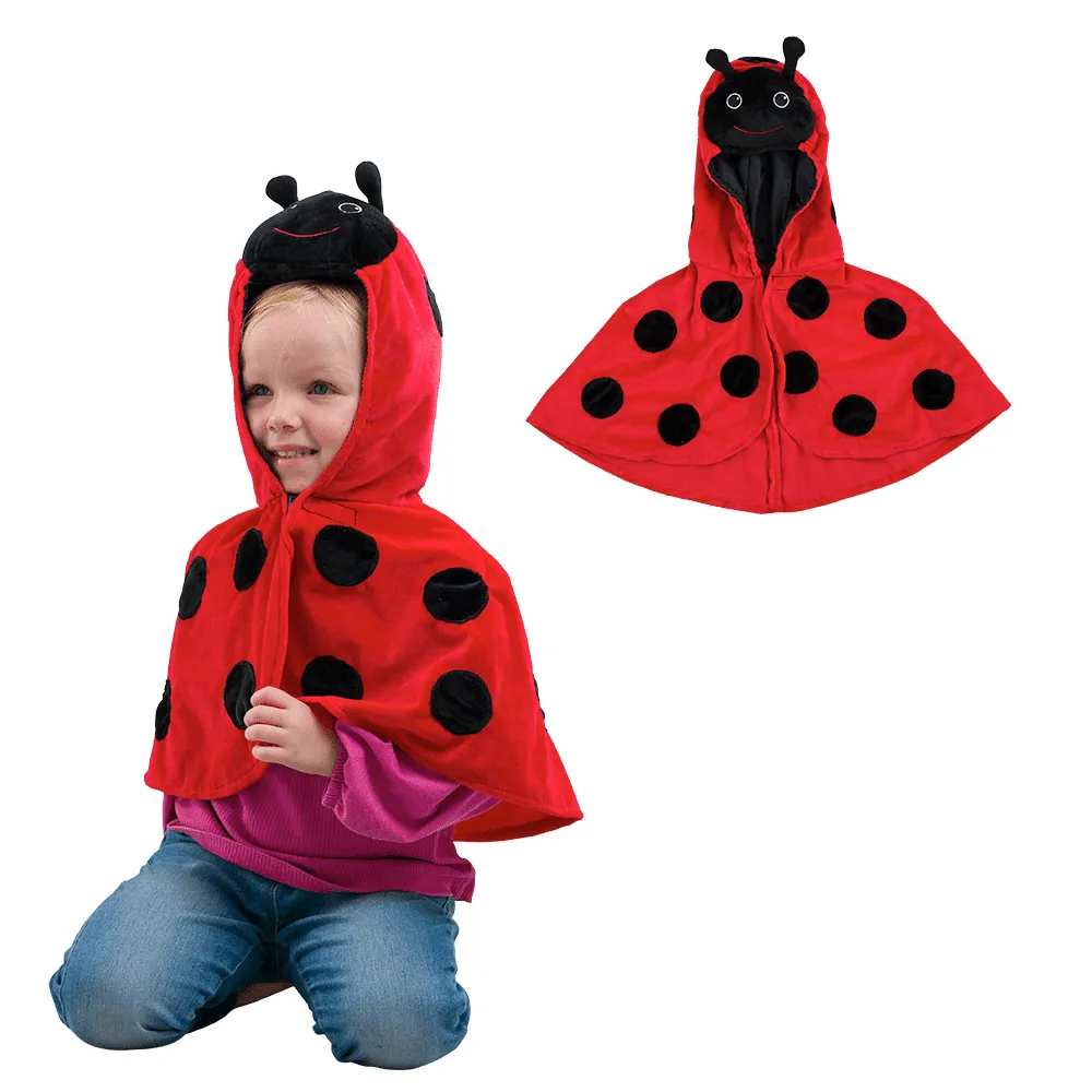 PRETEND TO BEE Woodland Animals set 5 mantelli travestimento con cappuccio