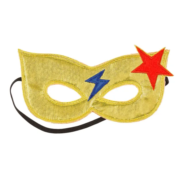 Souza! Super Hero Girl maschera supereroina oro