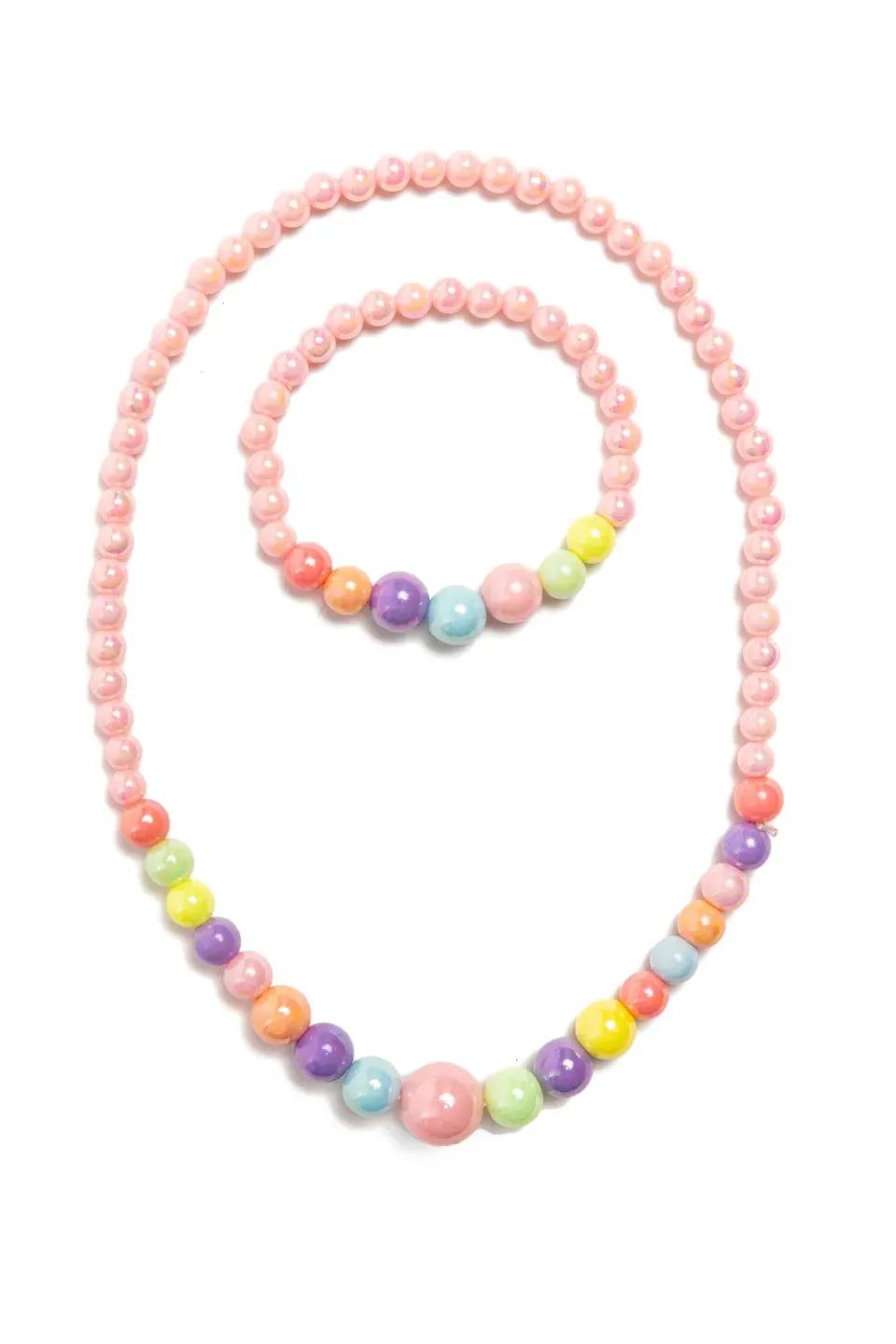 Great Pretenders Pearly Pastel set collana e bracciale perle