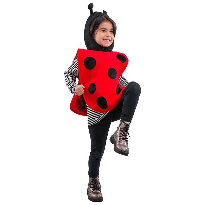 PRETEND TO BEE Ladybird Costume Coccinella Pois