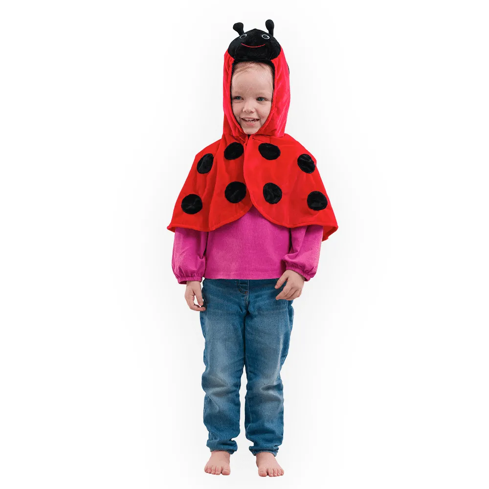 Pretend to Bee Coccinella Mantello travestimento bimbi