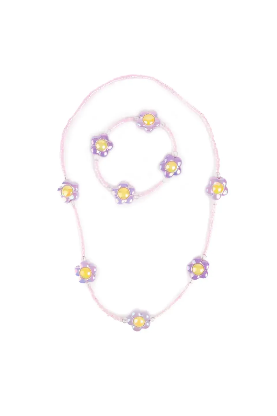 Great Pretenders Crazy for Daisies set collana e bracciale 2pz fiori