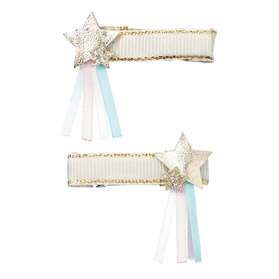 Souza Nine mollette stella oro 2 pz bambina