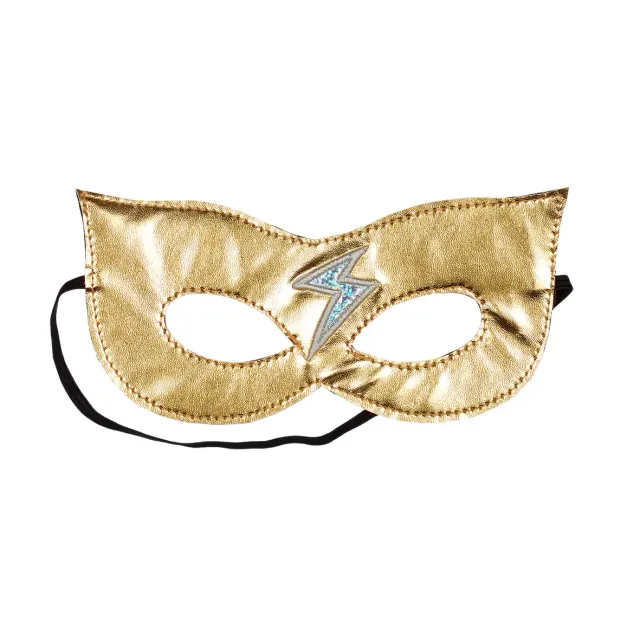 Souza Super Hero maschera oro bambino eroe
