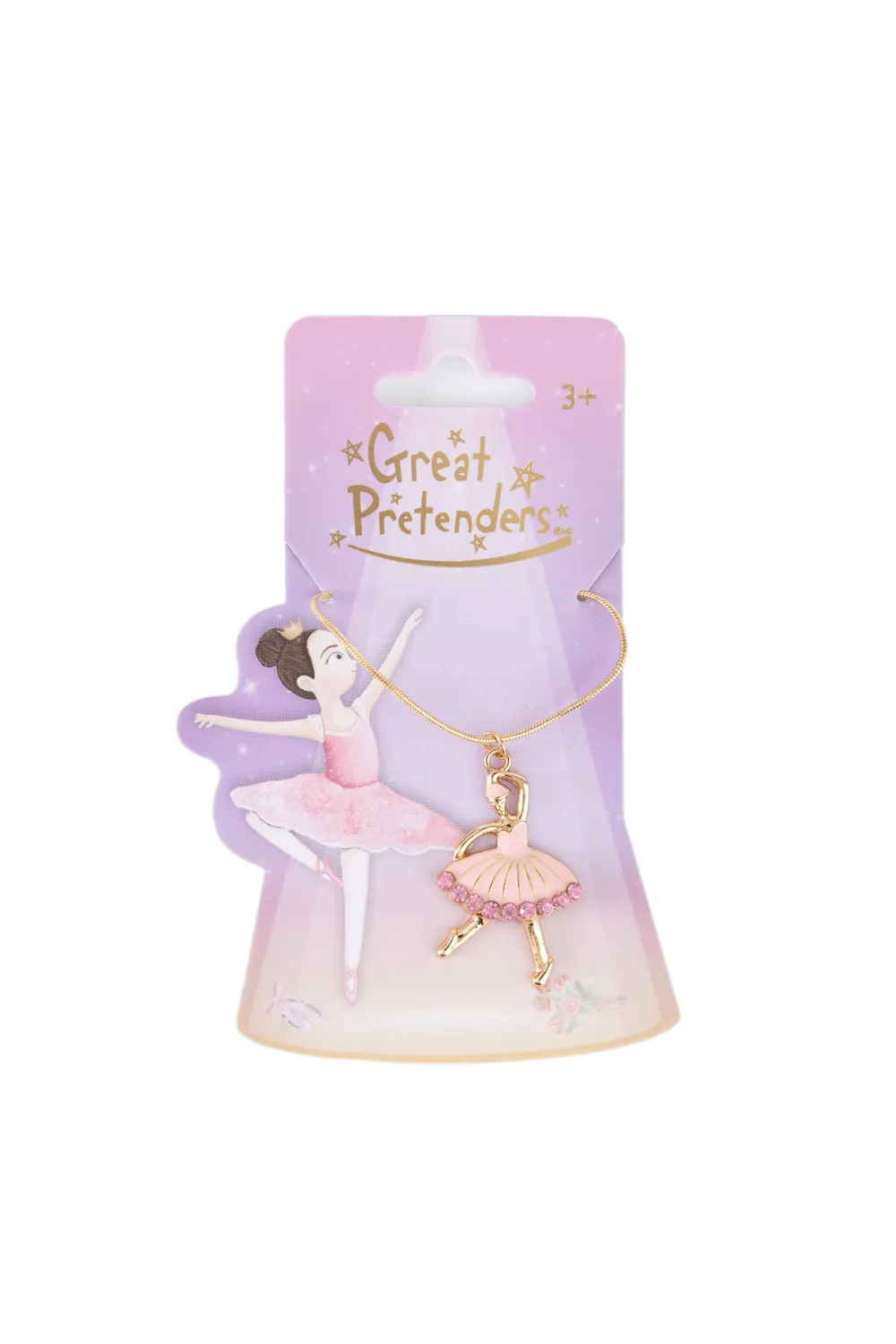 Great Pretenders Ballet Beauty Necklace collana ballerina rosa