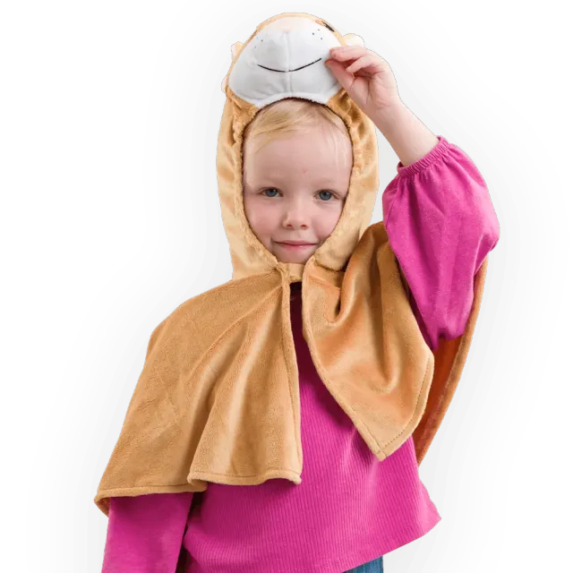 Pretend to Bee Topo Mantello Costume Bambino con Cappuccio