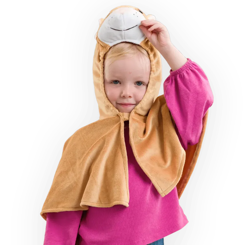 Pretend to Bee Topo Mantello Costume Bambino con Cappuccio