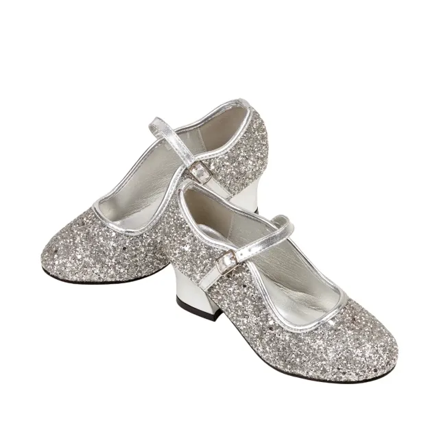 Souza Marguerita scarpe tacco bambina argento