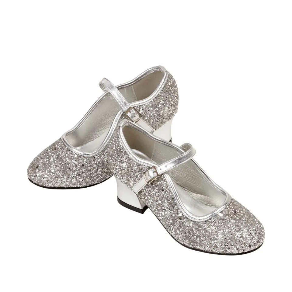 Souza Marguerita scarpe tacco bambina argento