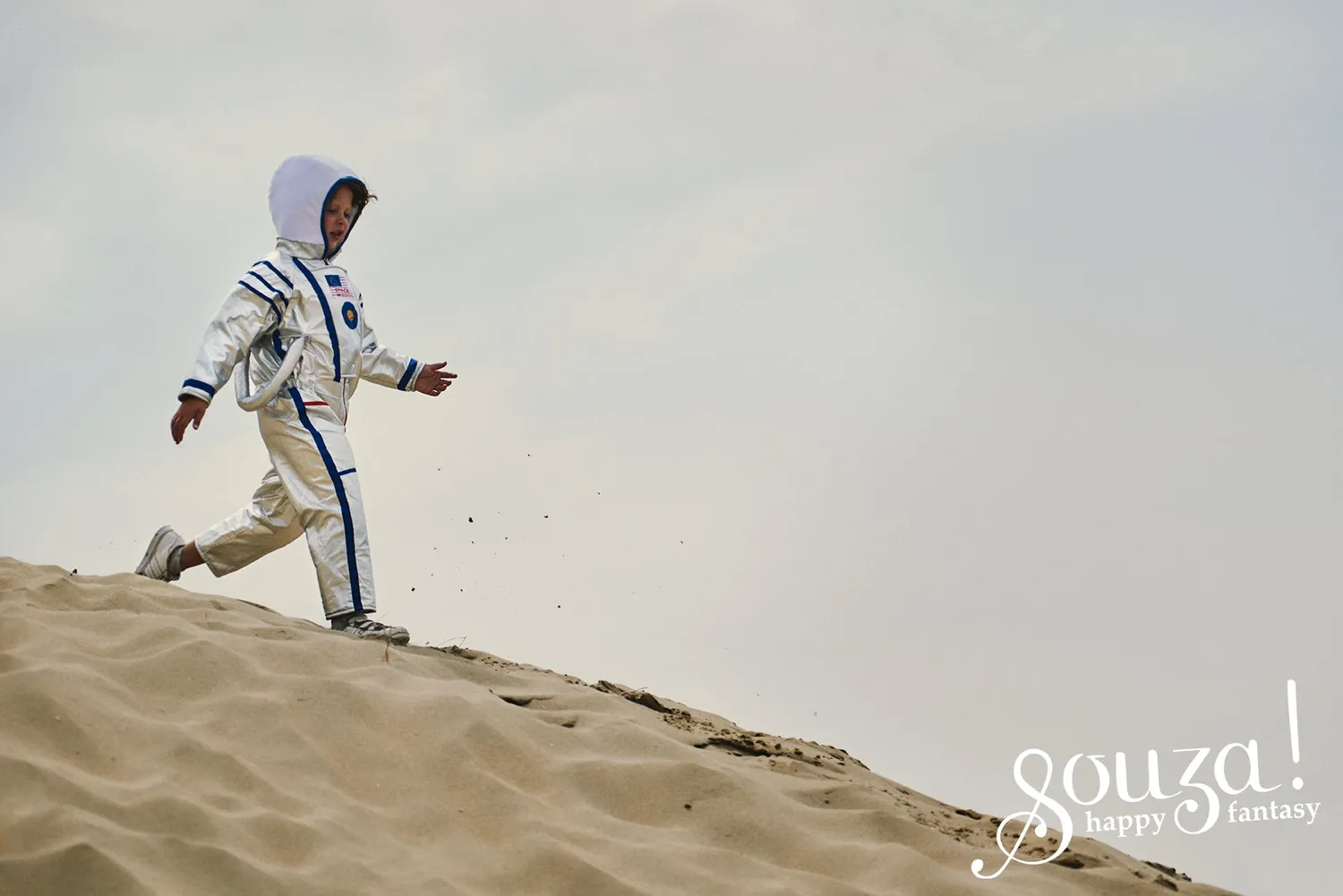 Souza! Spaceman costume astronauta argento