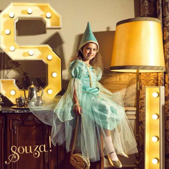 Souza! Victoria vestito principessa bambina verde