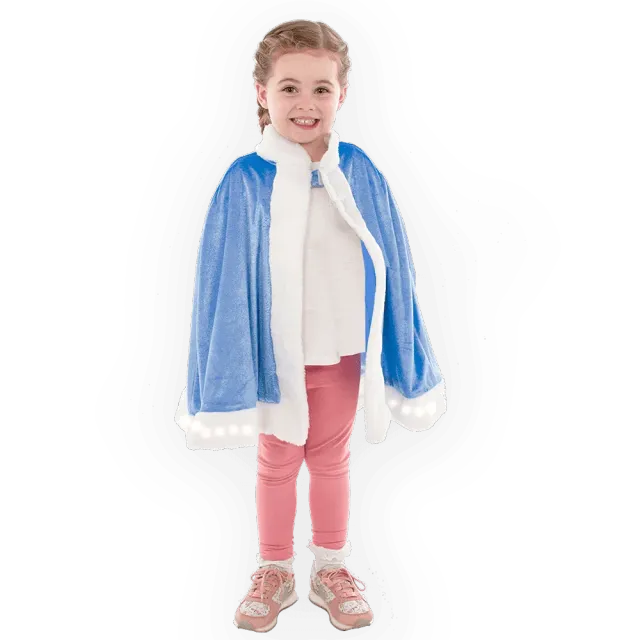 Pretend to Bee mantello luminoso bambina con luci LED