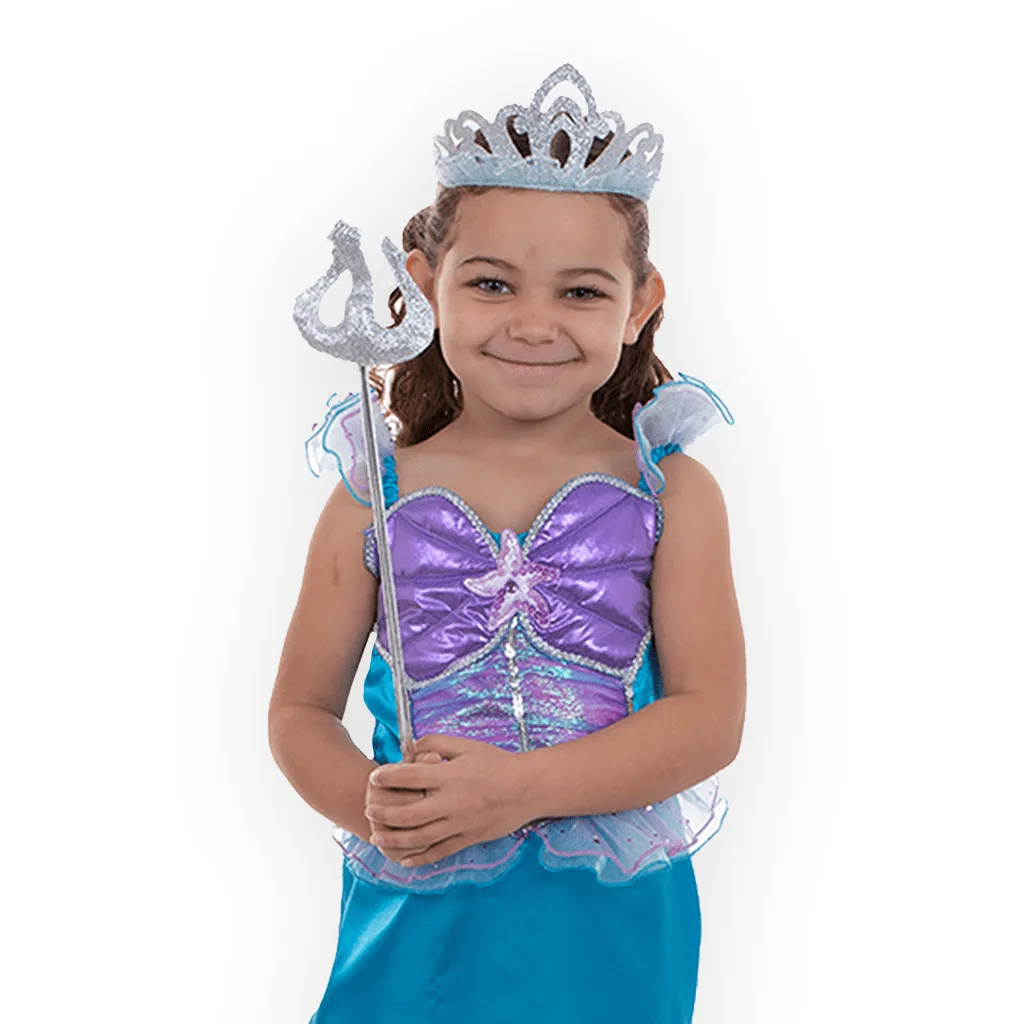 PRETEND TO BEE Little Mermaid set accessori sirena corona bacchetta