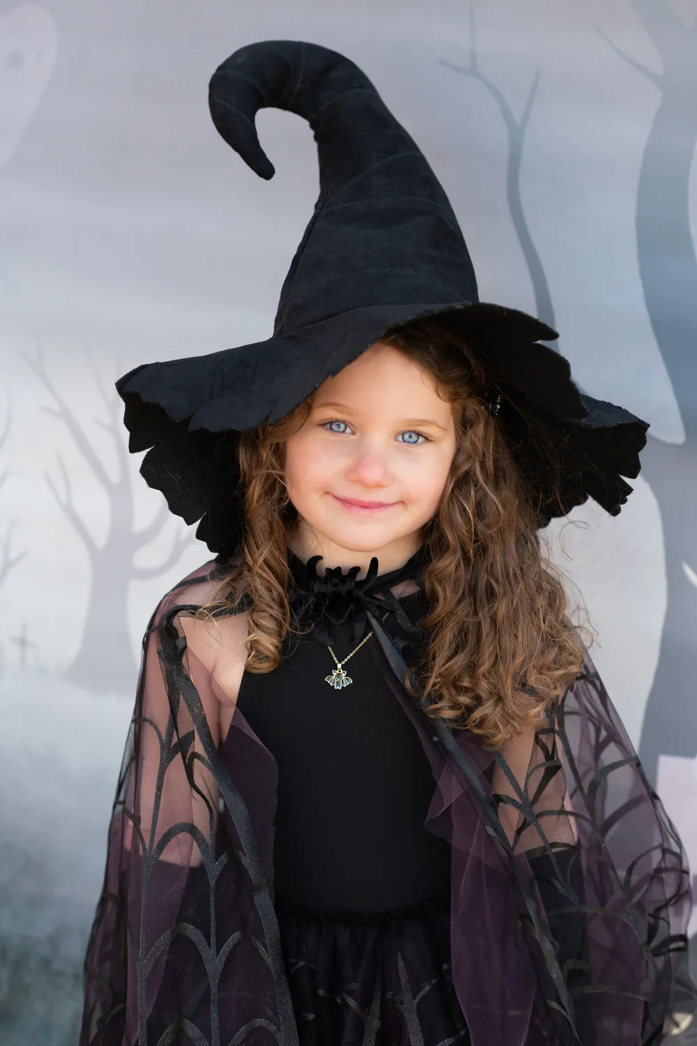 Great Pretenders Spider Witch costume tutu e mantello