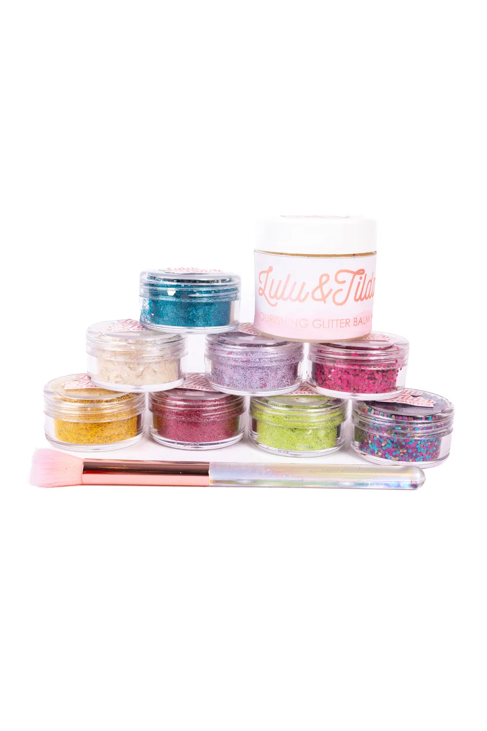 Great Pretenders Nourishing Glitter Balm trucco bimba glitter viso