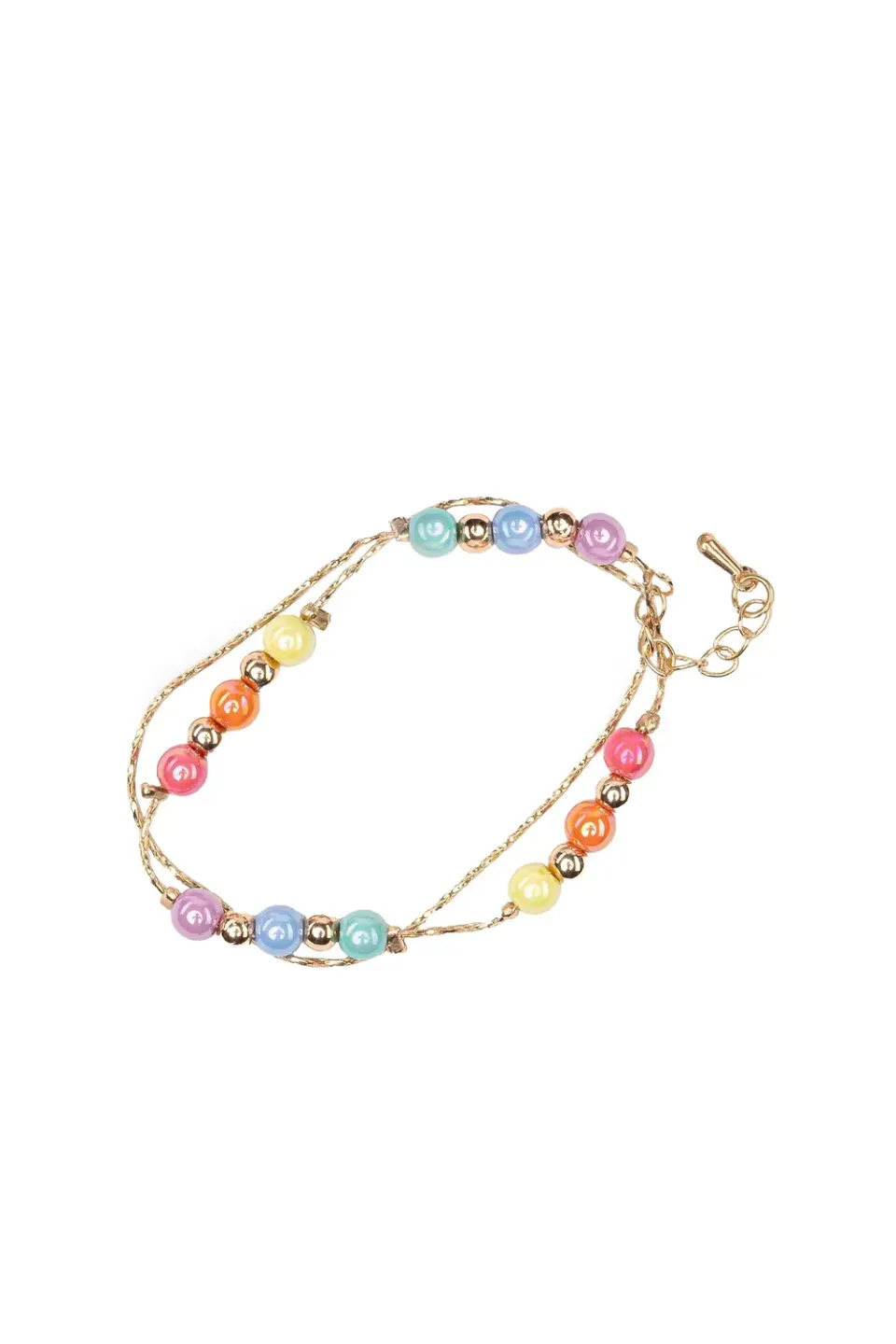 Great Pretenders Boutique Golden Rainbow bracciale bambina oro arcobaleno