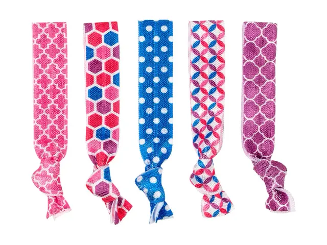 Souza! Bea elastici per capelli blu 5 pezzi delicati