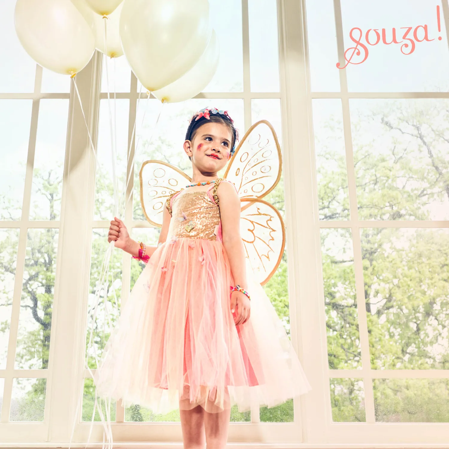 Souza! Joanna costume fata con ali