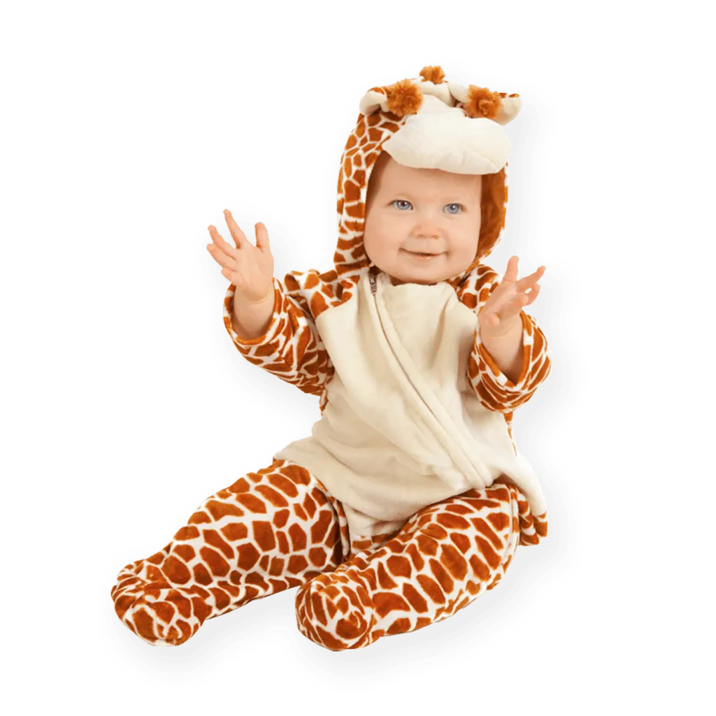 Pretend to Bee Baby tuta animale neonato pelosa