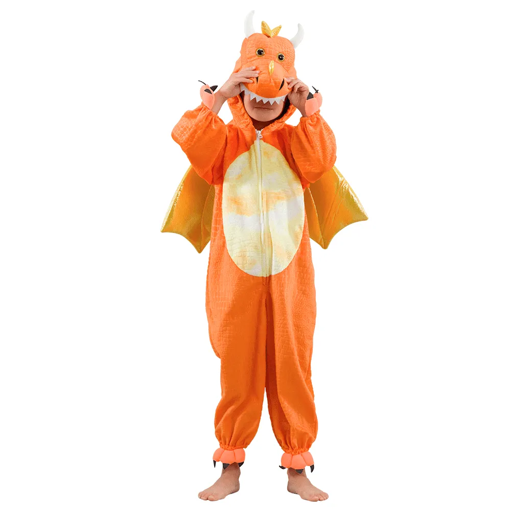 PRETEND TO BEE Orange Dragon costume drago arancione bambino