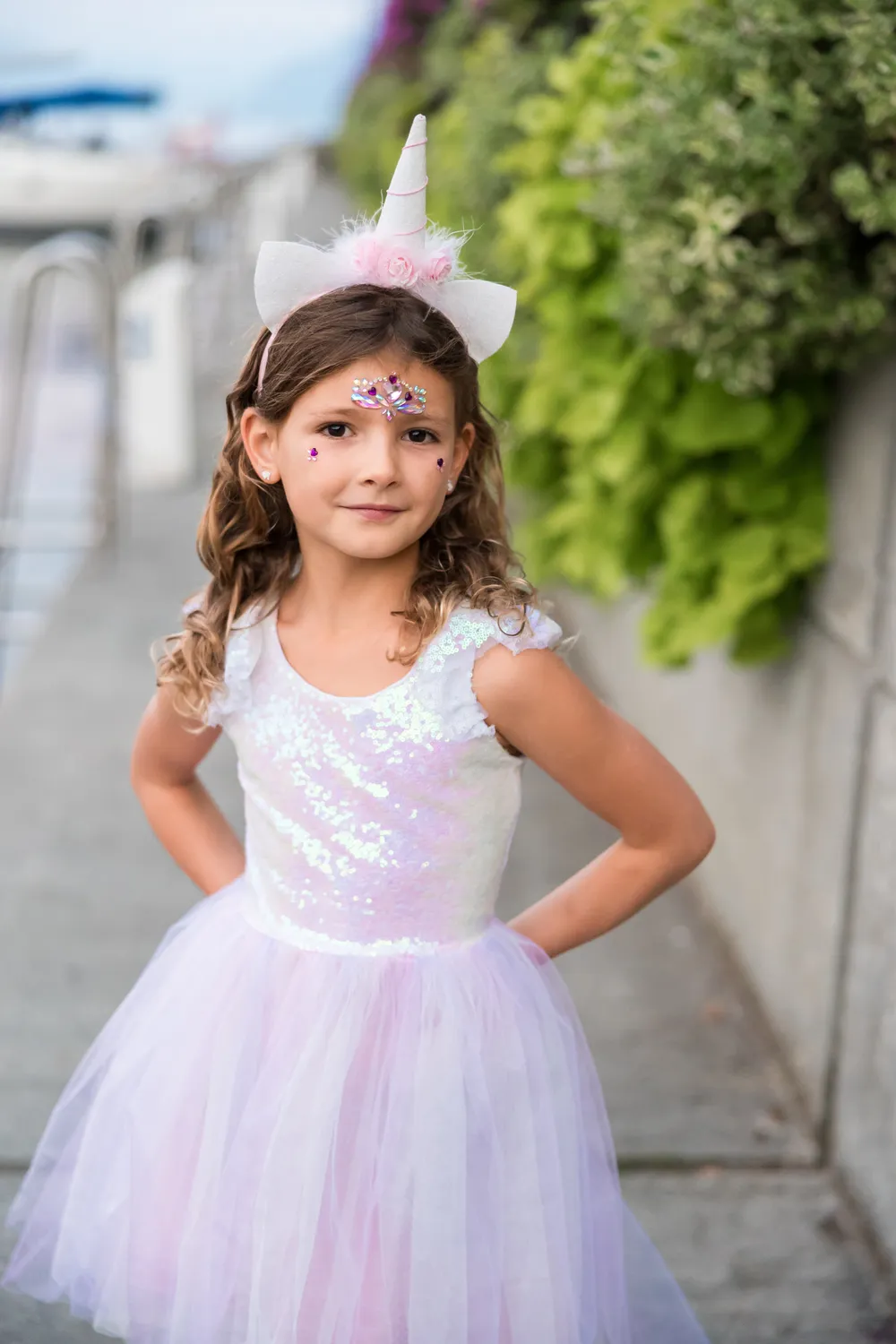 Great Pretenders Dreamy Unicorn vestito unicorno cerchietto