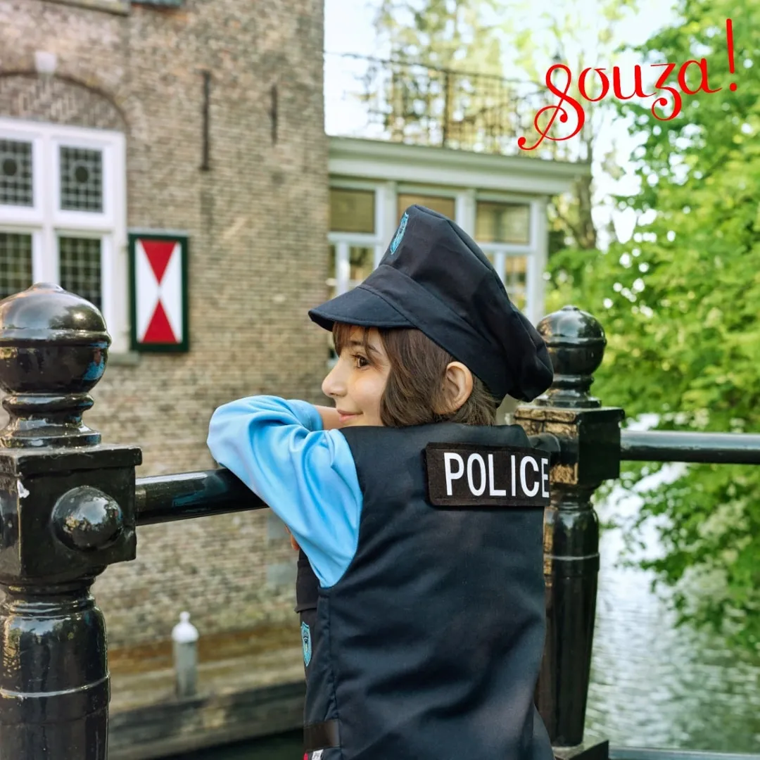 Souza! Policeman Set costume poliziotto blu