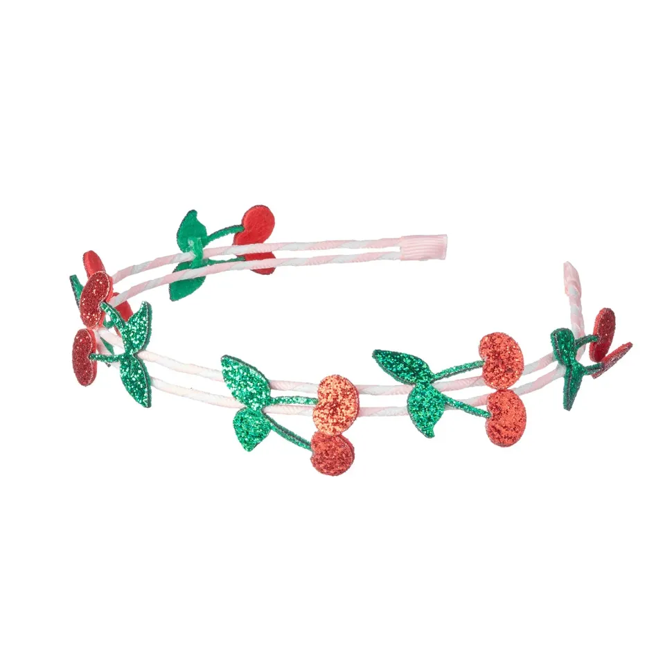 Souza! Cherry cerchietto per capelli bianco 1 pezzo ciliegie