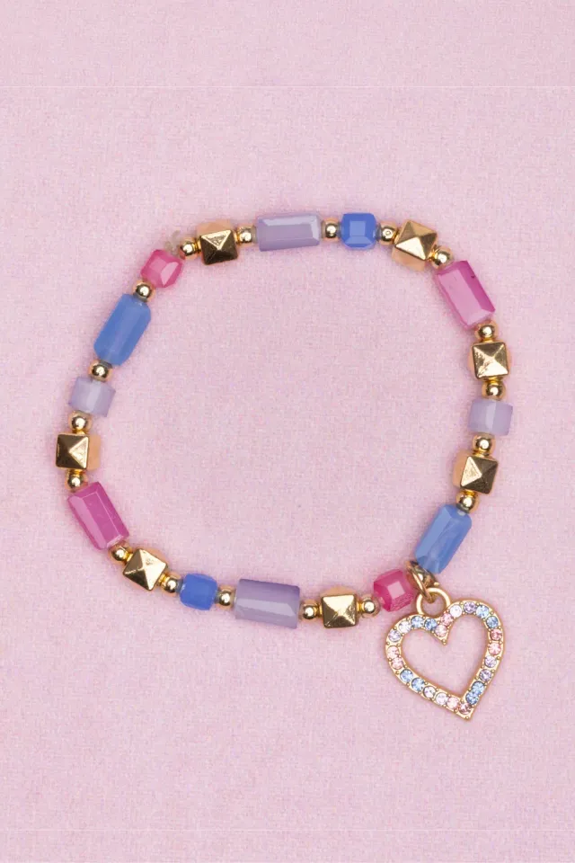 Great Pretenders Boutique Chic Heart of Gold bracciale bimba cuore