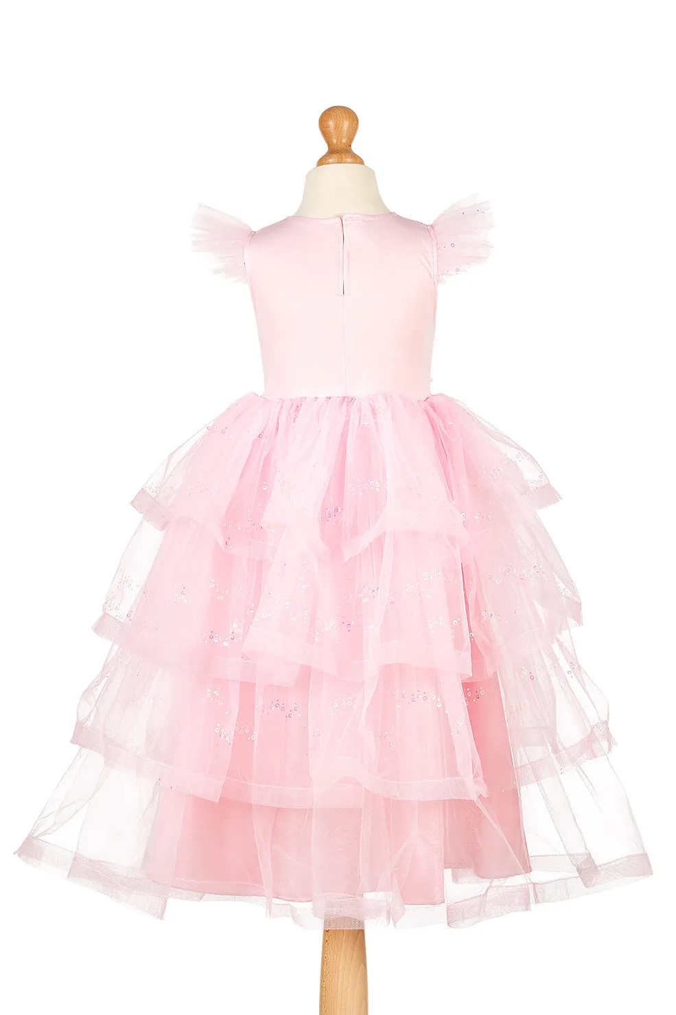 Souza! Linda vestito bambina rosa delicato