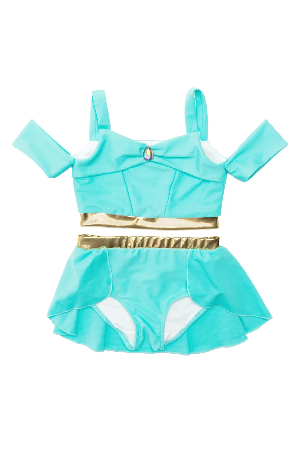 Great Pretenders Arabian Princess costume bagno bambina due pezzi UPF50