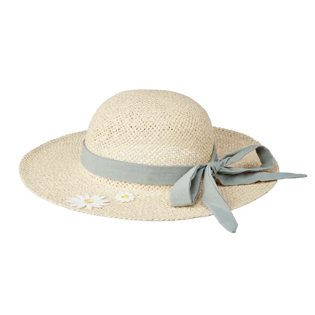 Souza! Fiore Daisy cappello di paglia estivo beige con fiori