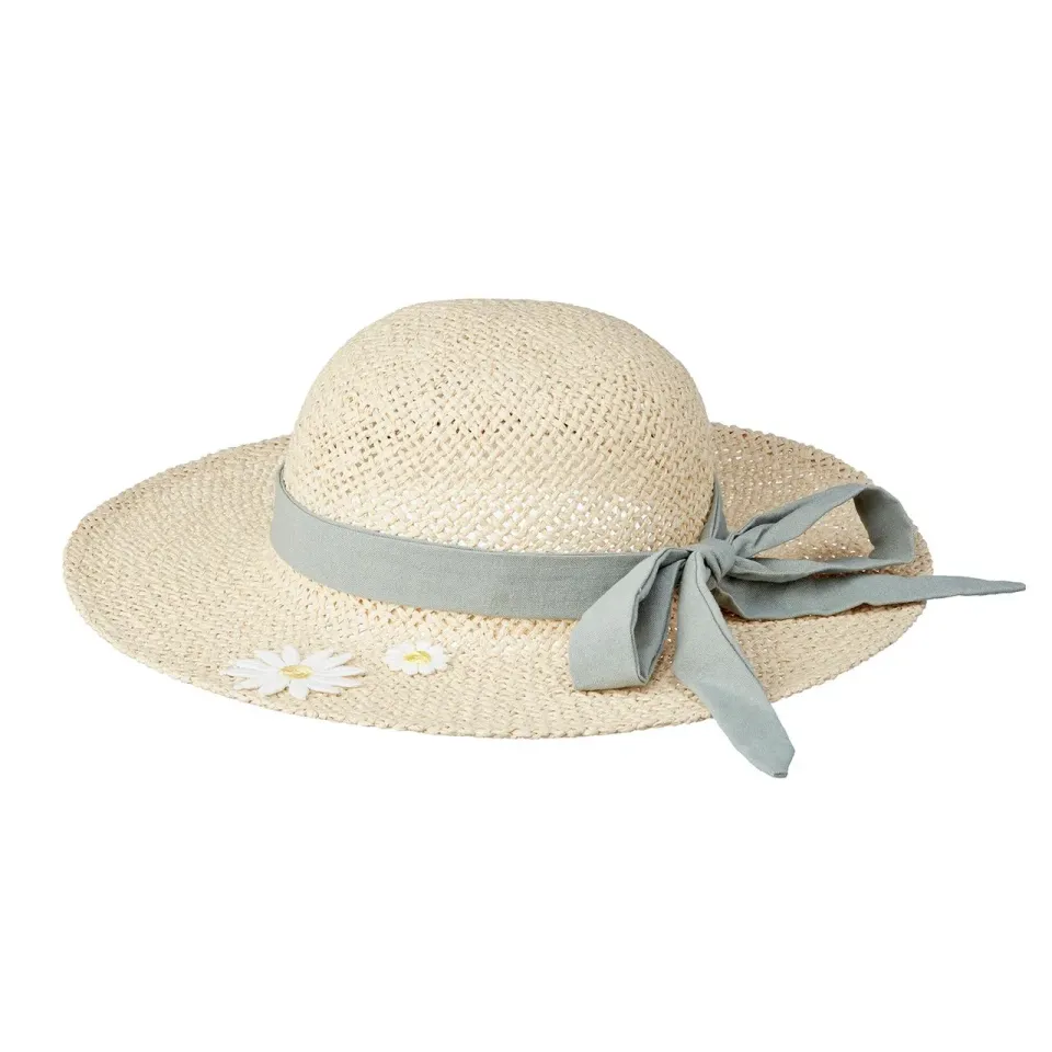 Souza! Fiore Daisy cappello di paglia estivo beige con fiori
